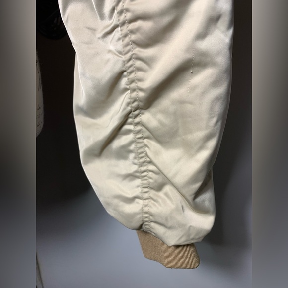 ✨Zara | Cropped Satin Bomber Jacket | Size M - Picture 4 of 11